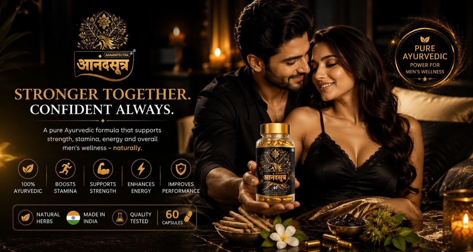 AanandSutra wellness promotional banner
